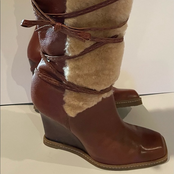 SOLD: Vince Camuto Brown leather boots size 9 made in Brazil SOLD - Picture 16 of 16
